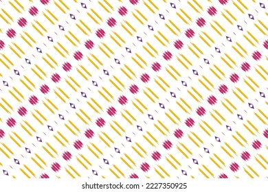 ฺฺ Batik Textile Ikkat o triángulo ikat diseño vectorial digital sin fisuras para Print saree Kurti Borneo Tejidos símbolos de pincel de borde swatters elegante