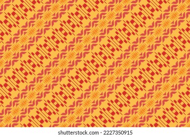 ฺฺBatik Textile Ikkat or ikat vector seamless pattern digital vector design for Print saree Kurti Borneo Fabric border brush symbols swatches cotton
