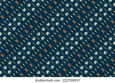 ฺฺBatik Textile Ikkat or ikat vector seamless pattern digital vector design for Print saree Kurti Borneo Fabric border brush symbols swatches party wear