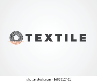 Textile Industry  Logo, Thread Logo, Knitting, Tailor Logo