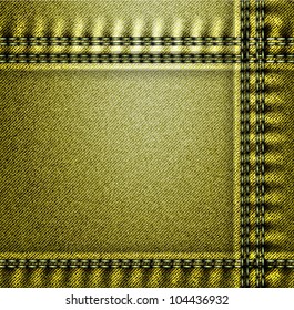 textile jeans texture (material vector image)