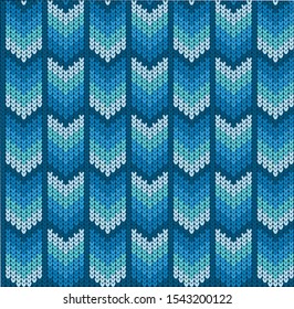 
Textile, knitted, rough structure of the material. Knitted background .Vector image.