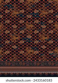 Textile Kurti Design, Digital Printing Design, Pakistani Women Suits Design For Print