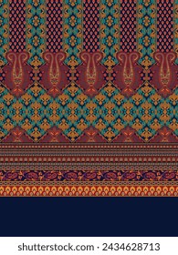 Textile Kurti Design, Digital Printing Design, Pakistani Women Suits Design For Print