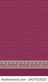 Textile Kurti Design, Digital Printing Design, Pakistani Women Suits Design For Print
