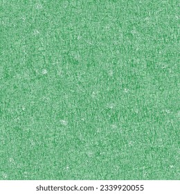 Textile material with a smooth surface, made of thin pressed fibers. Green felt texture. Scratched wall. Vector seamless.