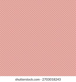 Material textil en tonos de rosa y marrón, con un estampado compuesto por cuadros Pequeños. Textura de tela de tapicería. Mantel de algodón. Obra de arte Vector.