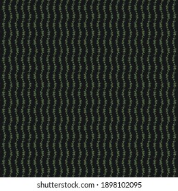 Textil-Material mit schweren Streifen, abwechselnd in Schwarz und Grün.