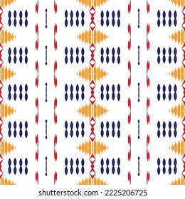 ฺฺBatik Textile Motif ikat floral seamless pattern digital vector design for Print saree Kurti Borneo Fabric border brush symbols swatches cotton