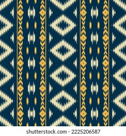 ฺฺBatik Textile Motif ikat texture seamless pattern digital vector design for Print saree Kurti Borneo Fabric border brush symbols swatches cotton