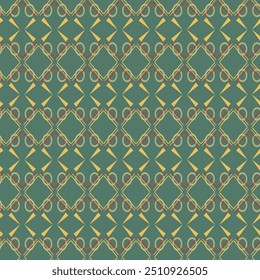 Textile motif seamless pattern. Abstract line shape geometric motif basic pattern continuous background. Man shirt all over print block. 
