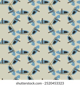 Motivo textil sin patrón. Abstractas línea forma geométrica motivo básico patrón de fondo continuo. Camisa de hombre por todo el bloque de impresión. 