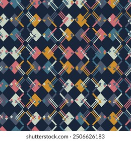 Textile motif seamless pattern. Lux fabric design textile swatch ladies dress, man shirt all over print block. 