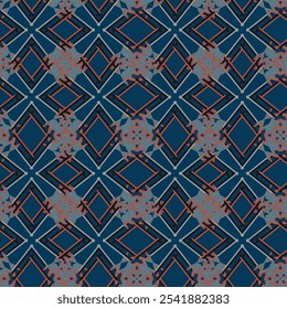 Textile motif seamless pattern. Lux fabric design textile swatch ladies dress, man shirt all over print block. 