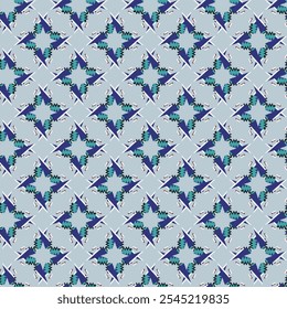 Textile motif seamless pattern. Lux fabric design textile swatch ladies dress, man shirt all over print block. 