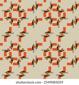 Textile motif seamless pattern. Lux fabric design textile swatch ladies dress, man shirt all over print block. 