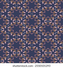 Textile motif seamless pattern. Lux fabric design textile swatch ladies dress, man shirt all over print block. 