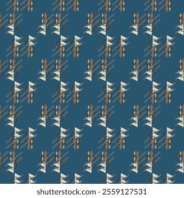 Textile motif seamless pattern. Lux fabric design textile swatch ladies dress, man shirt all over print block. 