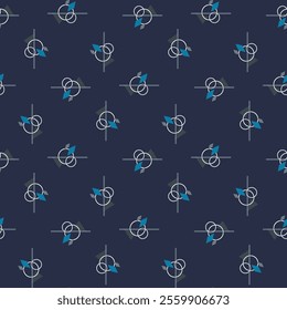 Textile motif seamless pattern. Lux fabric design textile swatch ladies dress, man shirt all over print block. 