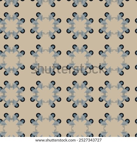 Textile motif seamless pattern. Lux fabric design textile swatch ladies dress, man shirt all over print block. 