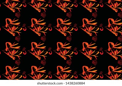 for textile ornaments and background walls