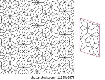 Textile pattern. Geometric  Background. Wallpaper.