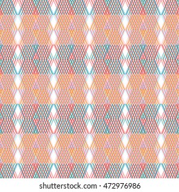 Textile pattern. Geometric simple print. Vector repeating texture. Background vector can be used for wallpaper, cover fills, web page background, surface textures. Vector linen texture.