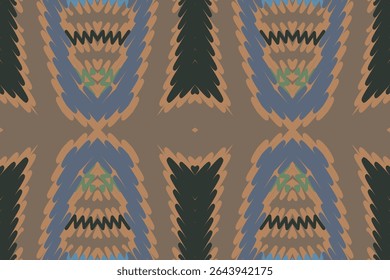 um padrão têxtil que parece ser um tipo de tecelagem Ikat, provavelmente um desenho da Patola de Patan, Gujarat, Índia. 
Patola: são duplos ikat tecido saris, tradicionalmente feito de seda, 