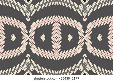 um padrão têxtil que parece ser um tipo de tecelagem Ikat, provavelmente um desenho da Patola de Patan, Gujarat, Índia. 
Patola: são duplos ikat tecido saris, tradicionalmente feito de seda, 