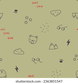 Textile Pattern vector illustrations for the design
you can use in this item:
seamless patterns, vector design for fabric,
interior decor, kid's clothes, t-shirts, quilting, scrap-booking , 
fabrics, 