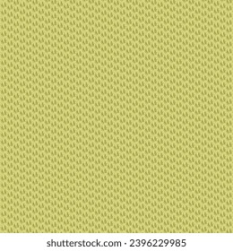 Textile pattern in yellow and khaki green tones, consisting of small ornamental elements. Flat decorative design for wallpaper, upholstery, curtains, tablecloths, covers and others. Abstract vector.