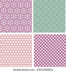 Textile patterns are widely used in clothing, home decor, upholstery, accessories, and more