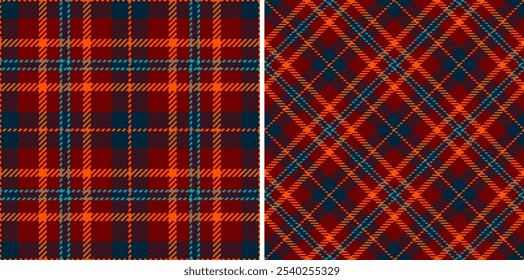 Textile plaid pattern of texture vector background with a tartan seamless fabric check. Set in space colours for chic home decor ideas.