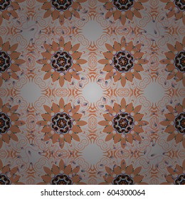 Textile print for bed linen, jacket, package design, fabric and fashion concepts. Abstract vector seamless pattern flower design in colors. Floral seamless pattern with watercolor effect.