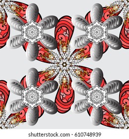 Textile print for bed linen, jacket, package design, fabric and fashion concepts. Abstract vector seamless pattern flower design in colors. Floral seamless pattern with watercolor effect.