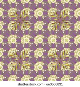 Textile print for bed linen, jacket, package design, fabric and fashion concepts. Abstract vector seamless pattern flower design in colors. Floral seamless pattern with watercolor effect.