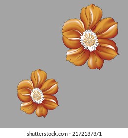 Flor de impresión textil para patrón, papel de escritorio, impresión de tela, alfombra, diseño digital