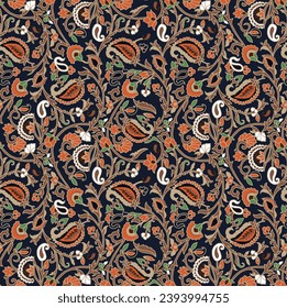 textile print Pattern and batik print Background digital printing vector design
