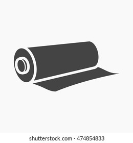 Textile roll icon of vector illustration for web and mobile