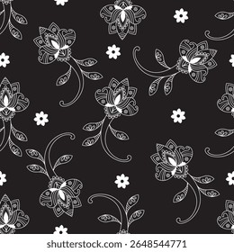 Textiel naadloze doodle patroon-model voor het ontwerp van geschenkverpakkingen, patronen stof, behang, websites, en andere print