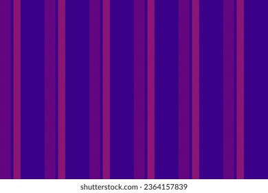 Textile seamless fabric of pattern background stripe with a vertical vector lines texture in violet and pink colors.