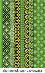 textile seamless floral pattern illustration 