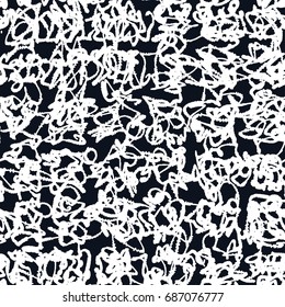 Textile seamless graffiti doodle pattern