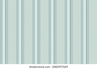 Textile seamless lines of background pattern fabric with a stripe texture vector vertical in light and pastel colors.