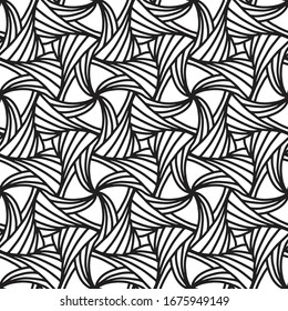 textile Seamless Pattern, Vector Abstract Background, Ornament For Wallpaper, Fabric, Packaging, Decorative Print, Textile Design. 