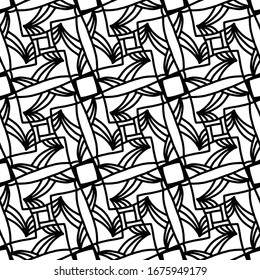 textile Seamless Pattern, Vector Abstract Background, Ornament For Wallpaper, Fabric, Packaging, Decorative Print, Textile Design. 