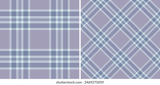 Textile seamless plaid of texture check tartan with a pattern background vector fabric. Set in sky colours for unique birthday card designs.