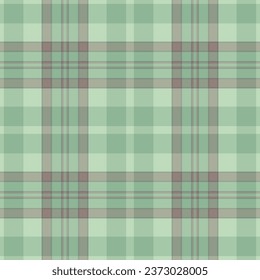 Textile seamless texture of tartan fabric plaid with a check background vector pattern in pastel and light colors.