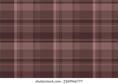 Textile seamless texture of tartan pattern background with a plaid check fabric vector in pastel and dark colors.