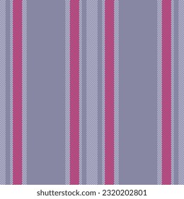 Textile seamless vertical of fabric texture stripe with a lines vector pattern background in pastel and light colors.